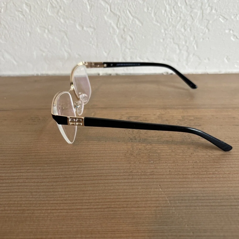 Just! 308 Blue Rectangular Frames Only EyeGlasses 53-17-135
